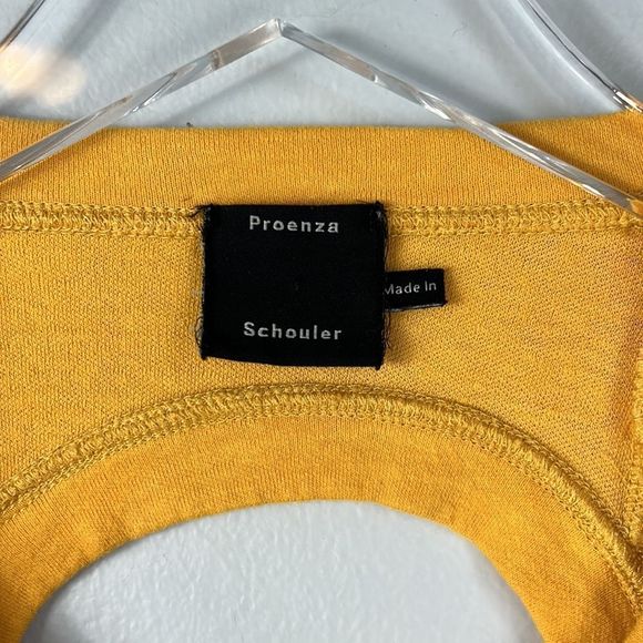 PROENZA SCHOULER Cutout Tie Dye Panel T Shirt - Picture 5 of 13